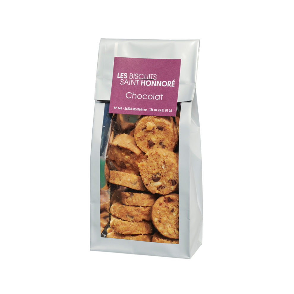 The "gourmet" butter & chocolate biscuit - 140gr bag