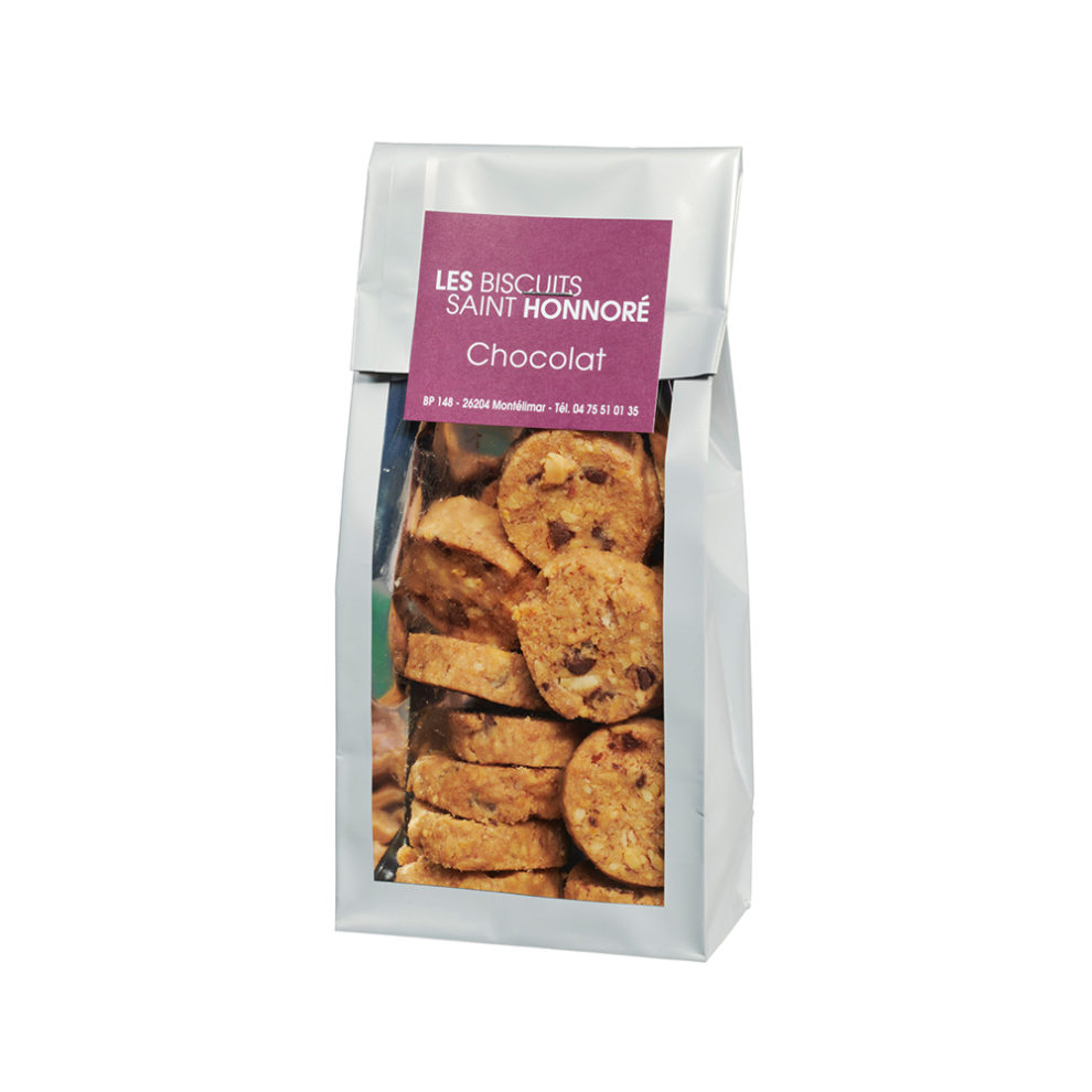 Le "gourmand" biscuit au beurre & chocolat - sachet 140gr