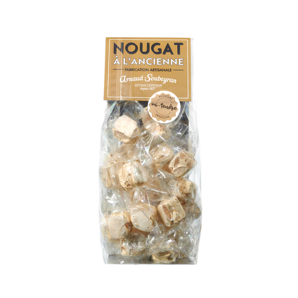 Nougat à l'ancienne - sachet papillote 180gr