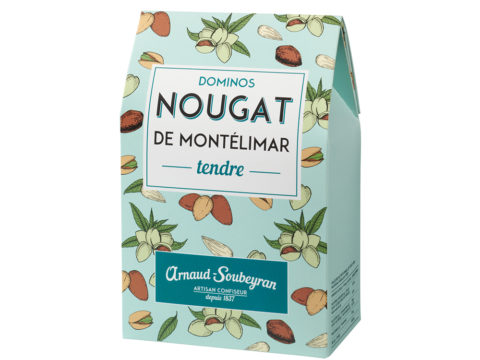 Nougat de Montélimar tendre - boite domino 180gr