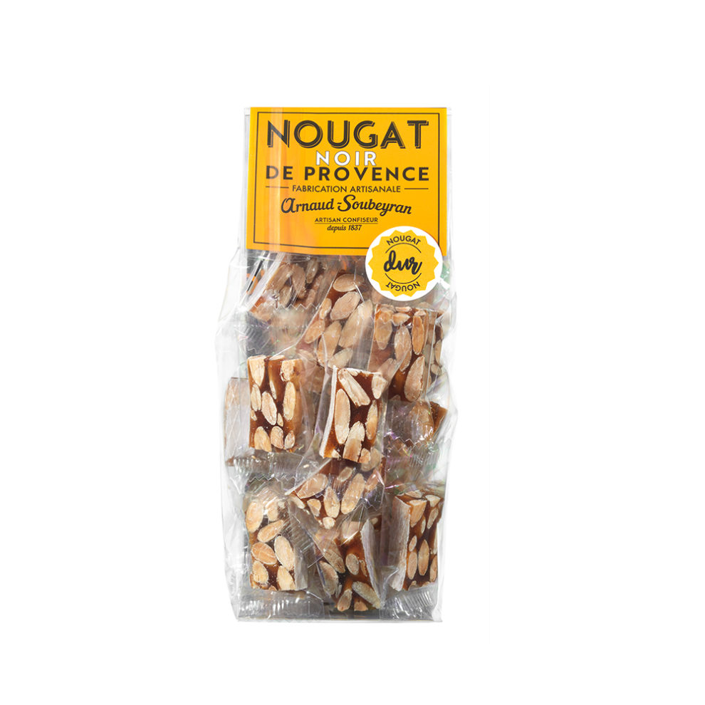 Black Nougat of Provence - 180gr domino bag