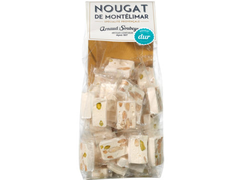 Nougat de Montélimar Dur - sachet domino 400gr