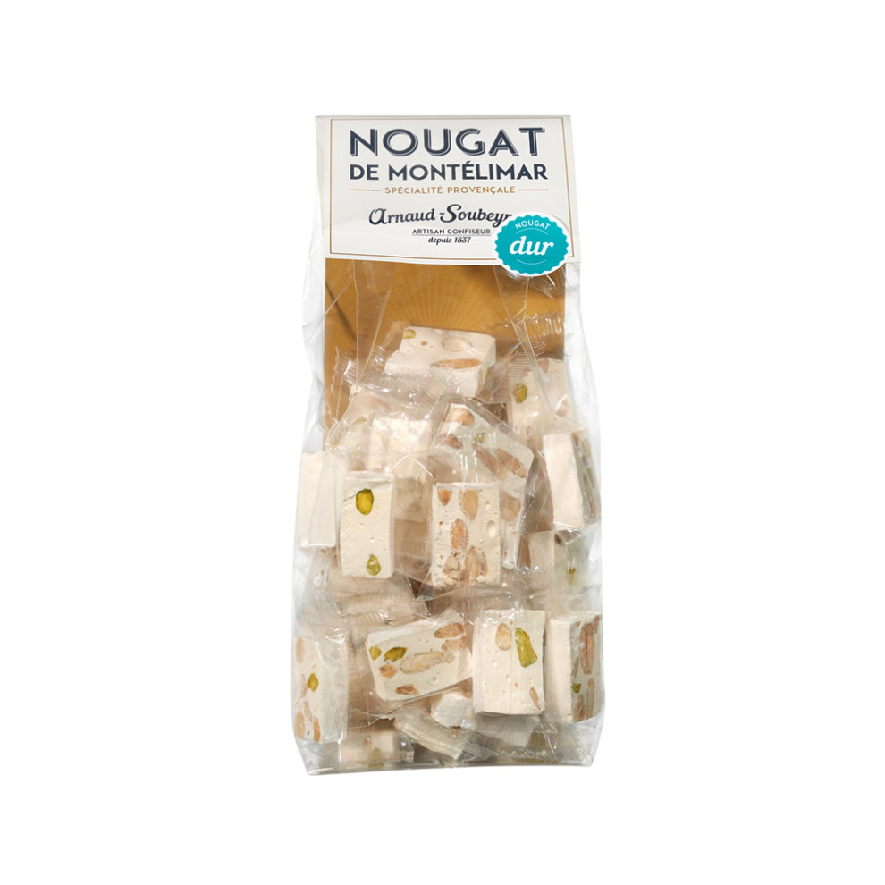 Hard Nougat of Montélimar - 400gr domino bag