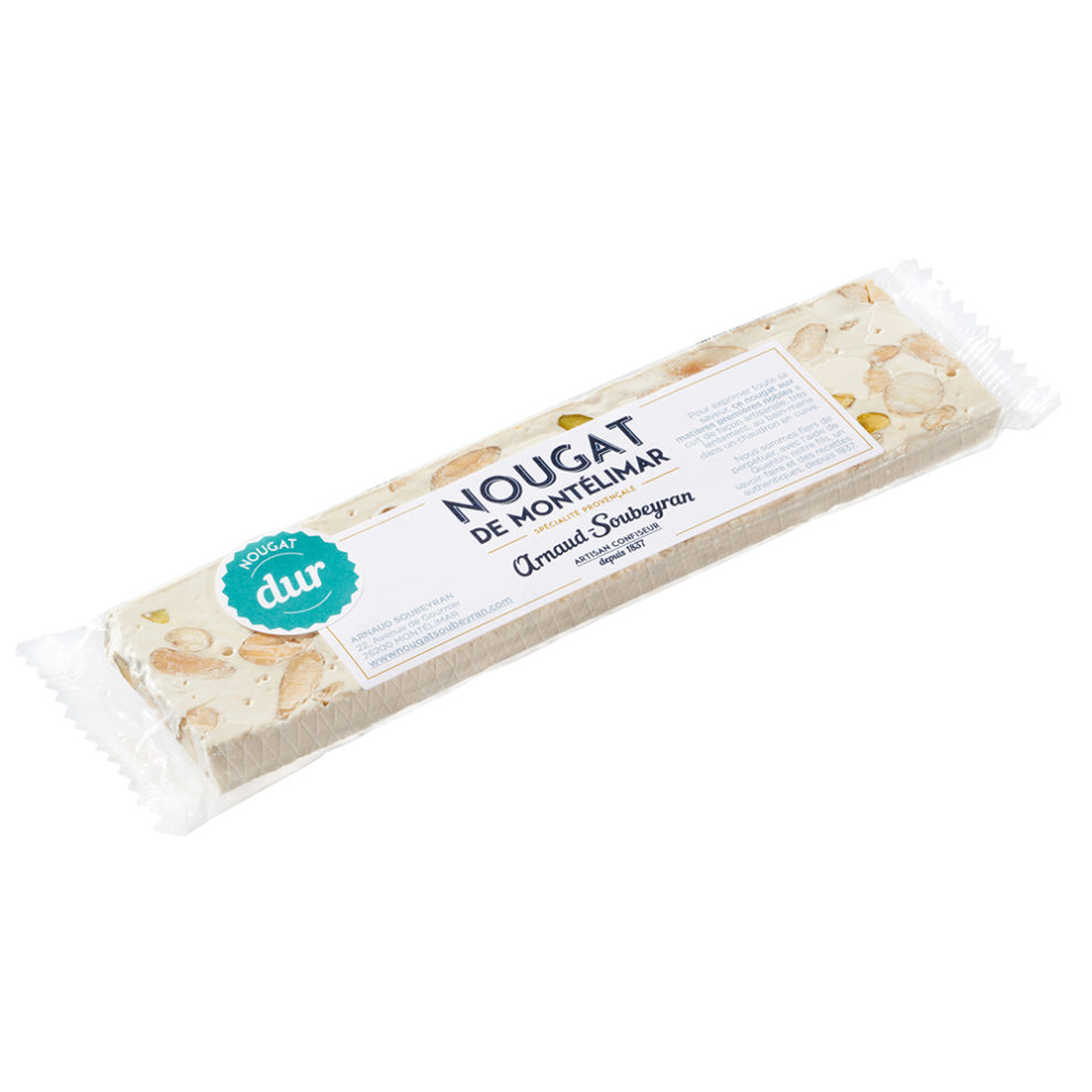 Nougat de Montélimar dur - barre 100gr