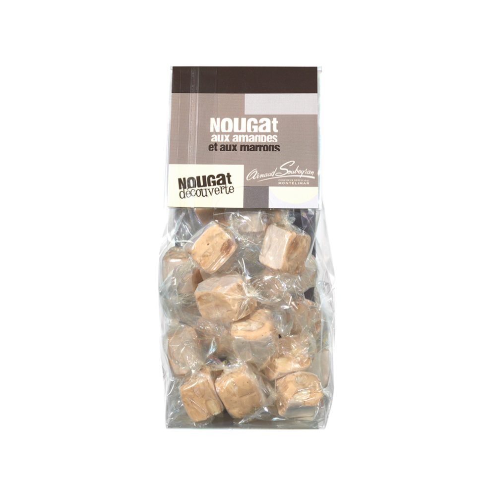 Nougat aux Marrons - sachet papillote 180gr