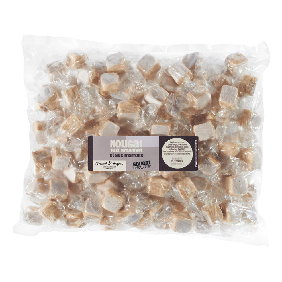 Nougat with Chestnuts - 1kg bulk