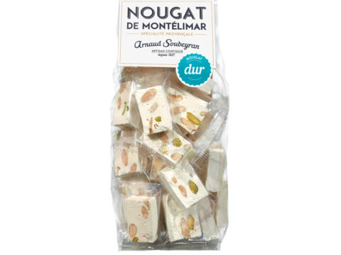 Hard Nougat of Montélimar - 180gr domino bag