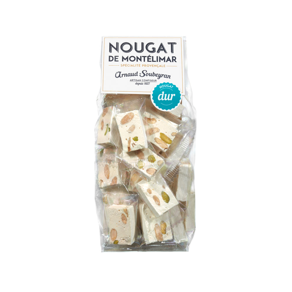 Hard Nougat of Montélimar - 180gr domino bag
