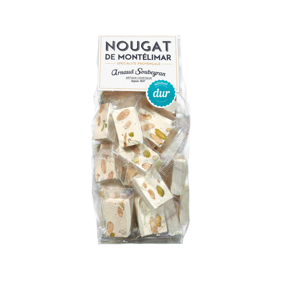 Nougat de Montélimar Dur - sachet domino 180gr