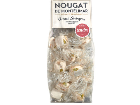 Nougat de Montélimar tendre - sachet 180gr