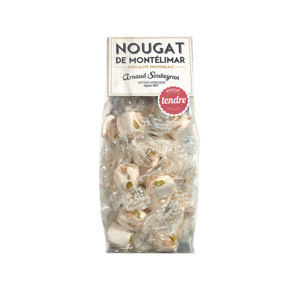 Nougat de Montélimar tendre - sachet 180gr