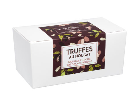 Truffle with nougat - 200gr box