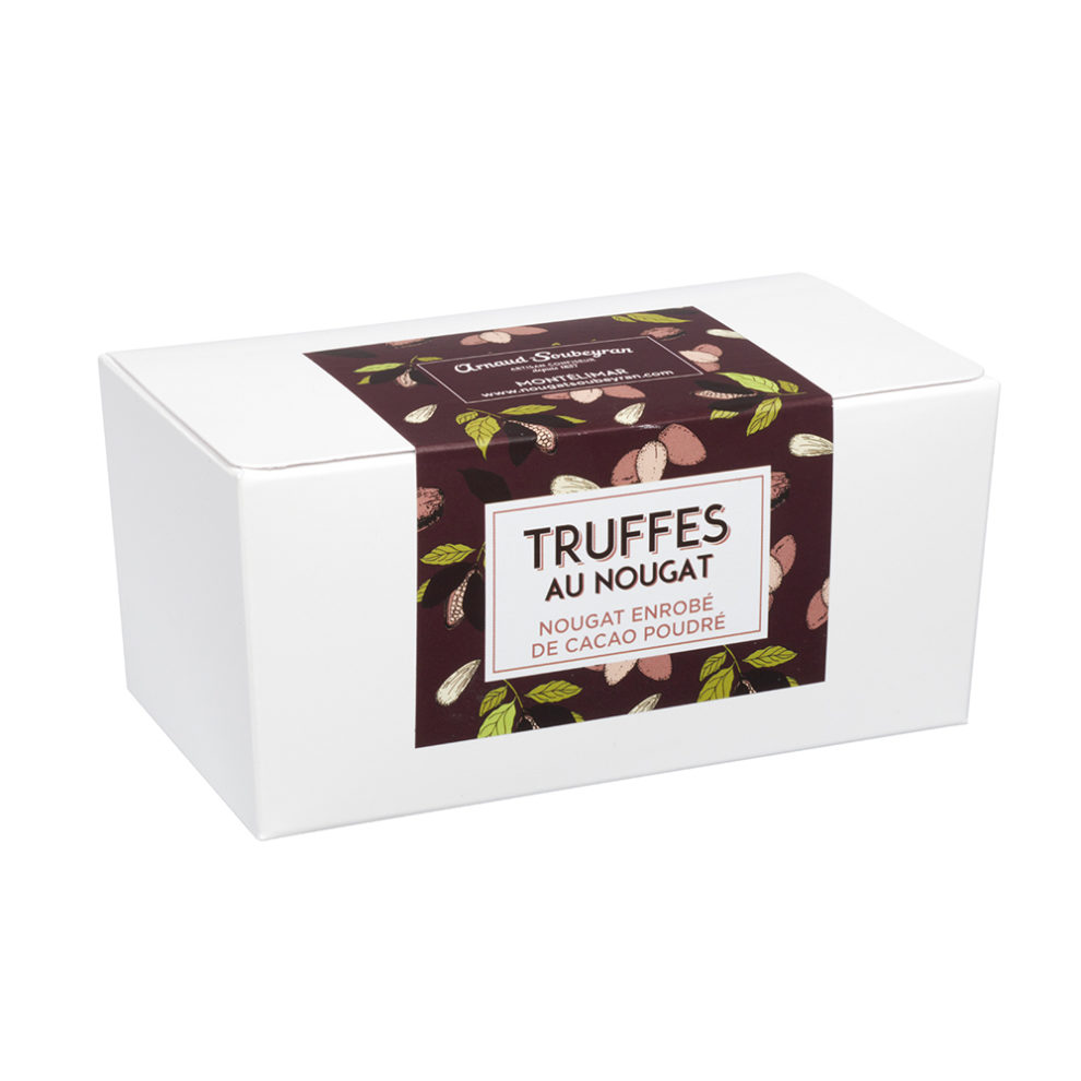 Truffle with nougat - 200gr box
