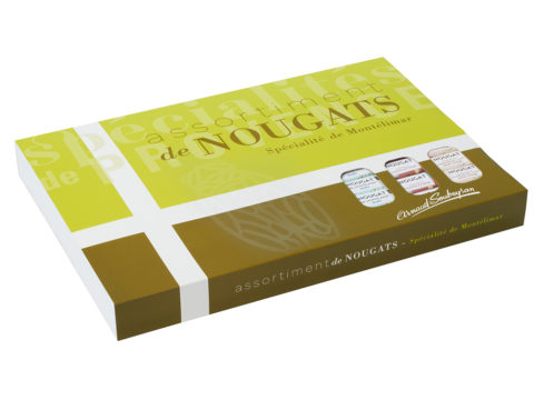 Nougat assortment sheath - 756gr