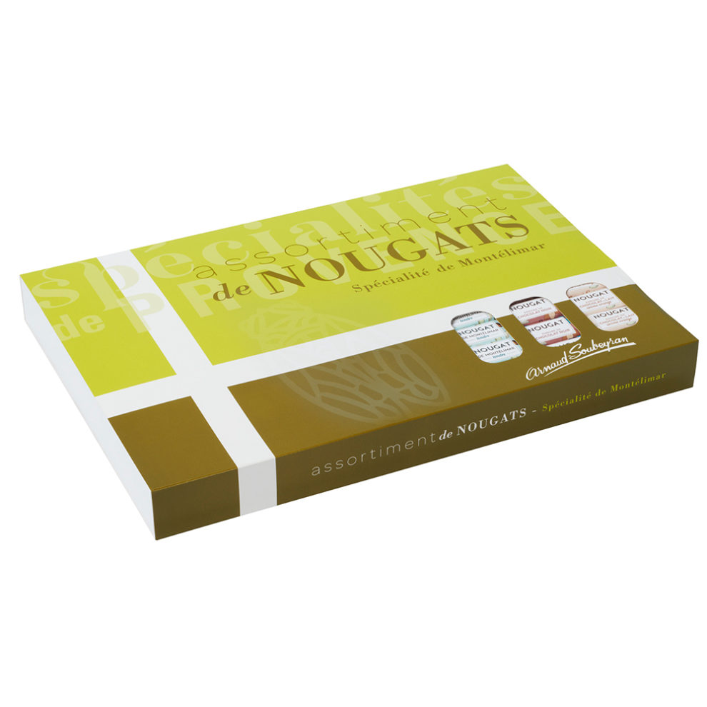 Nougat assortment sheath - 756gr