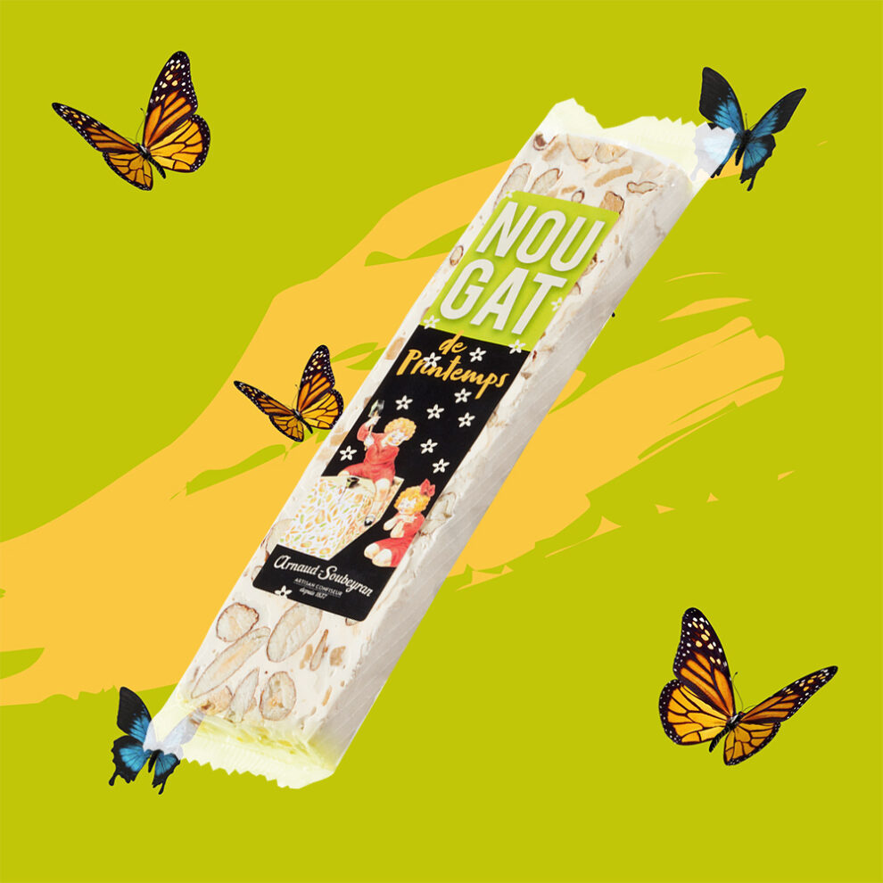 Nougat de Printemps - Barre 100gr