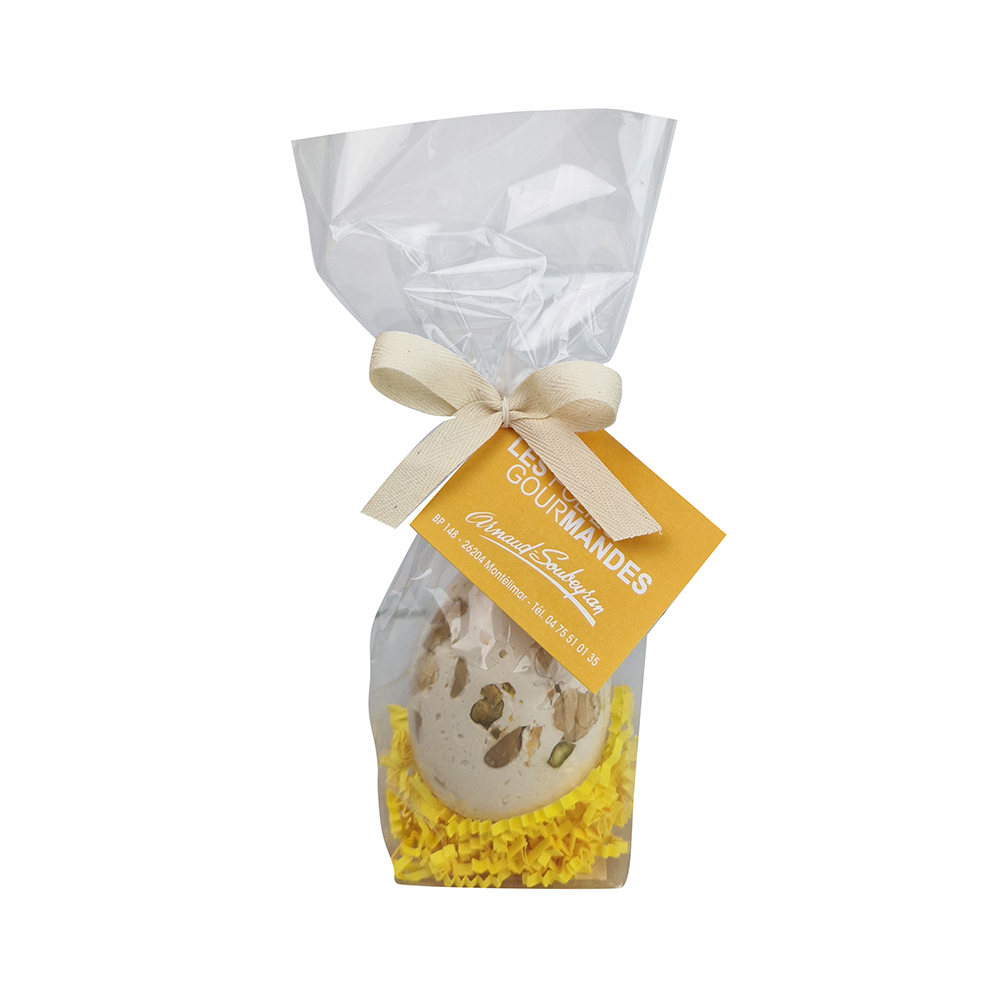 Oeuf de Pâques en nougat 80gr